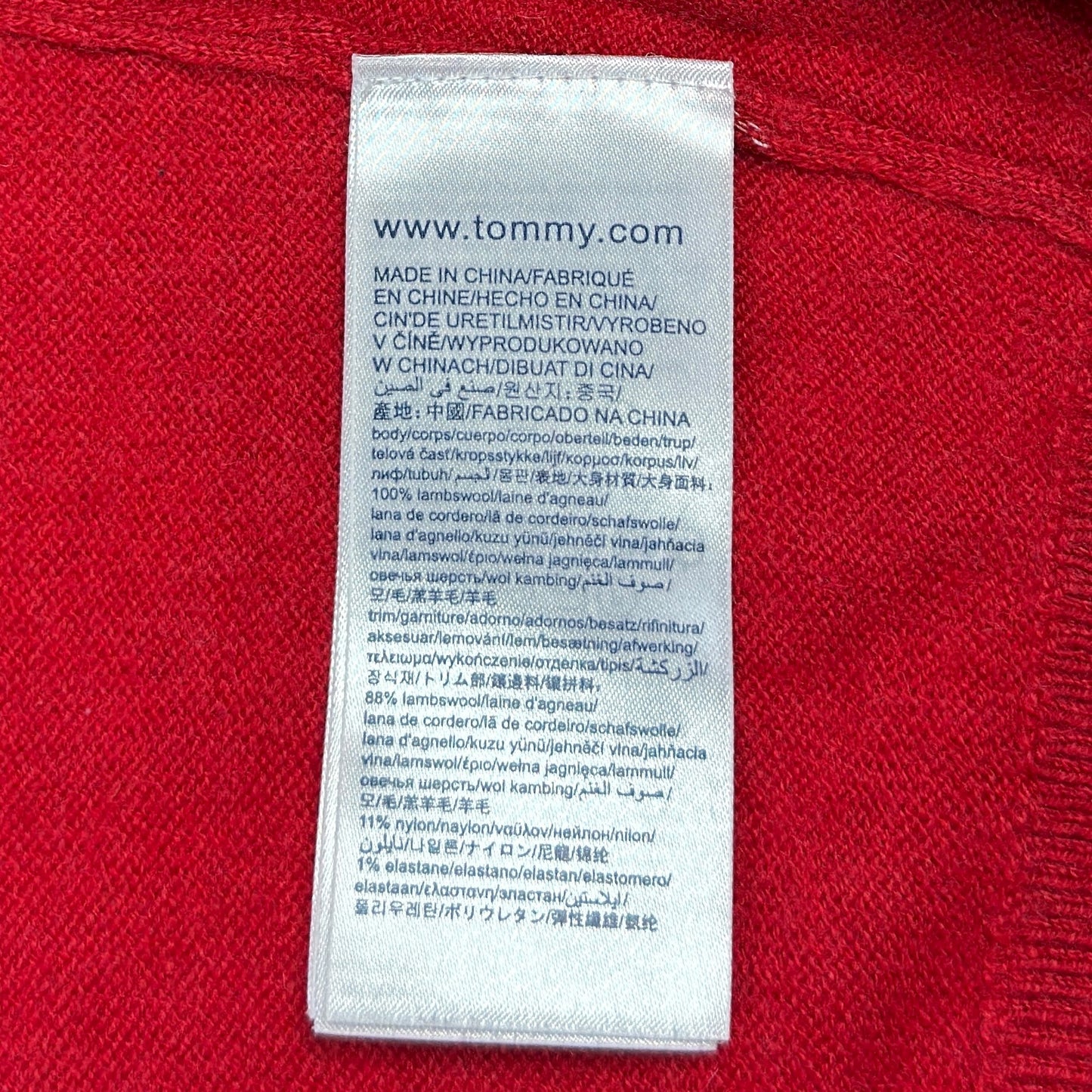 Pulover Tommy Hilfiger 100% Lână - L