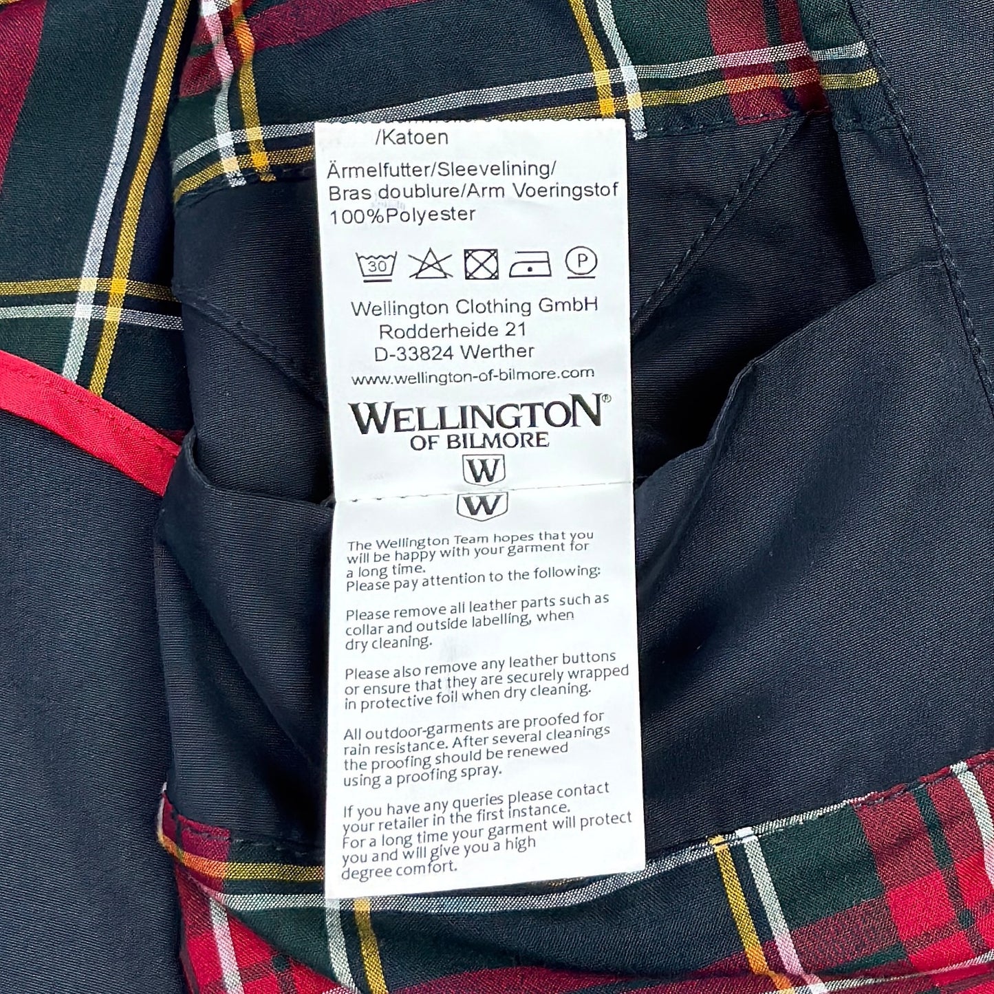 Jachetă Wellington Of Bilmore - XXL