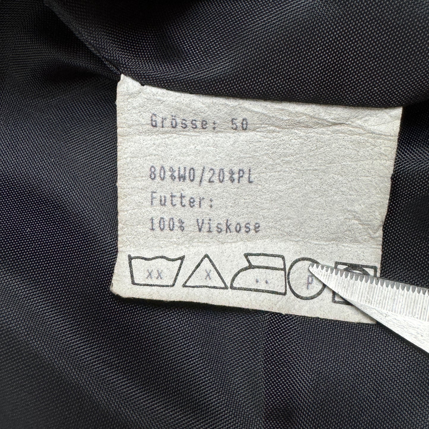 Palton Highland Company Vintage 80% Lână - XL