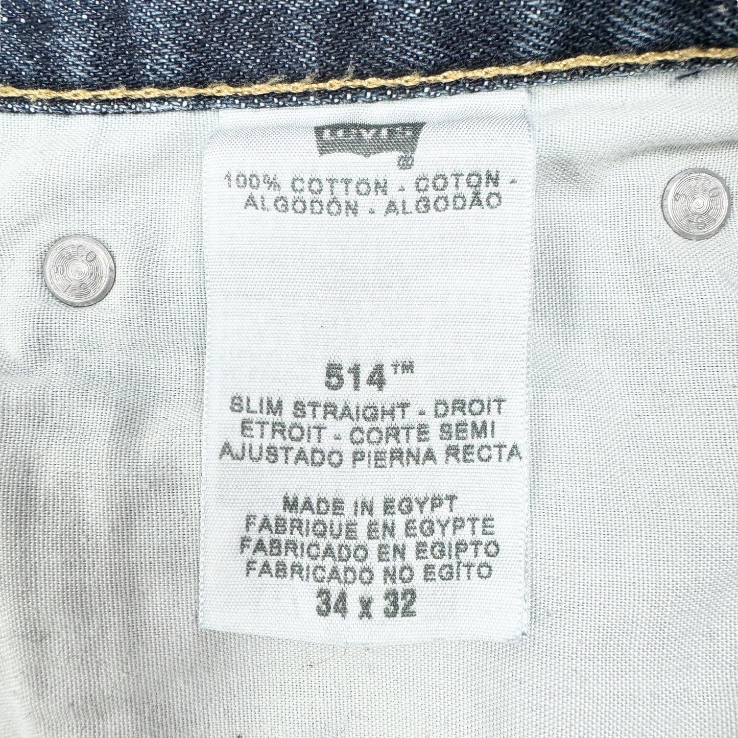 Blugi Levi's 514 - W34/L32