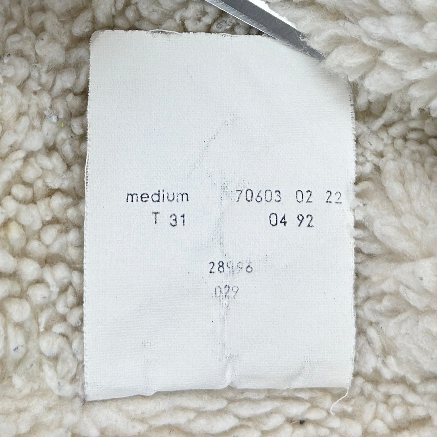 Jachetă Sherpa Levi's Vintage Din Anul 1992 - M