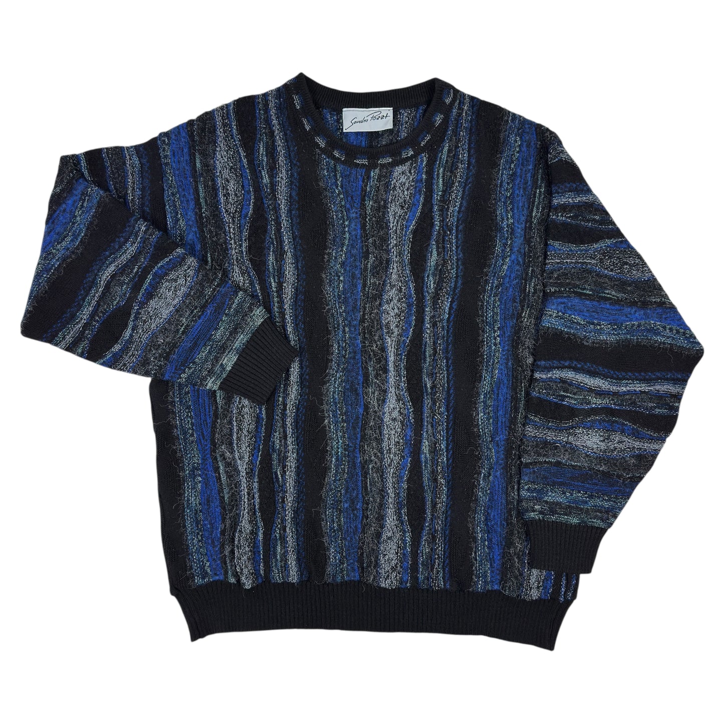 Pulover Sandro Pozzi Coogi Style Vintage 45% Lână - L
