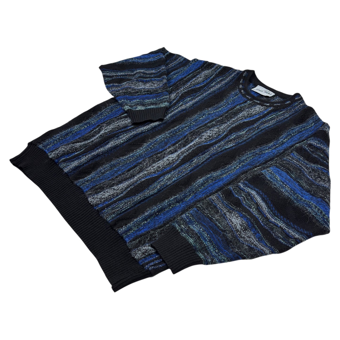 Pulover Sandro Pozzi Coogi Style Vintage 45% Lână - L