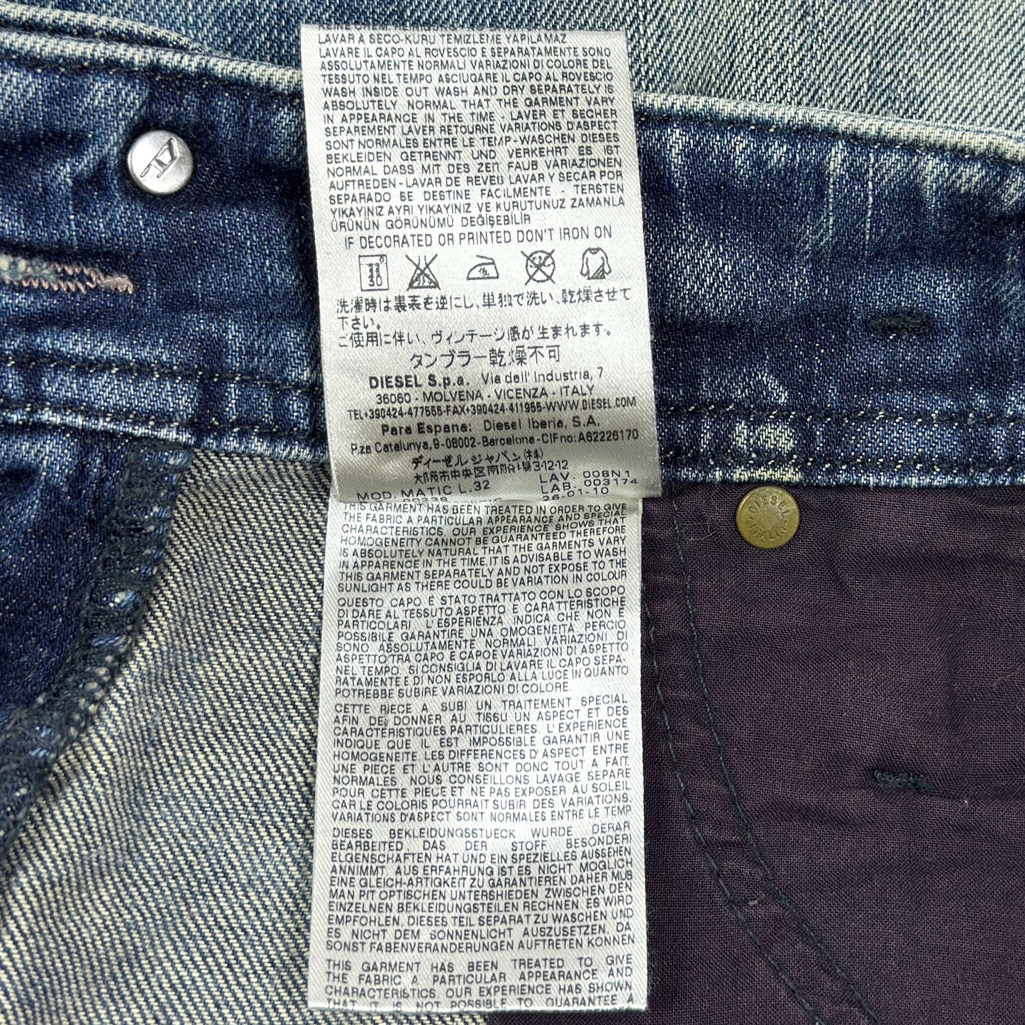 Blugi Diesel - W30/L32