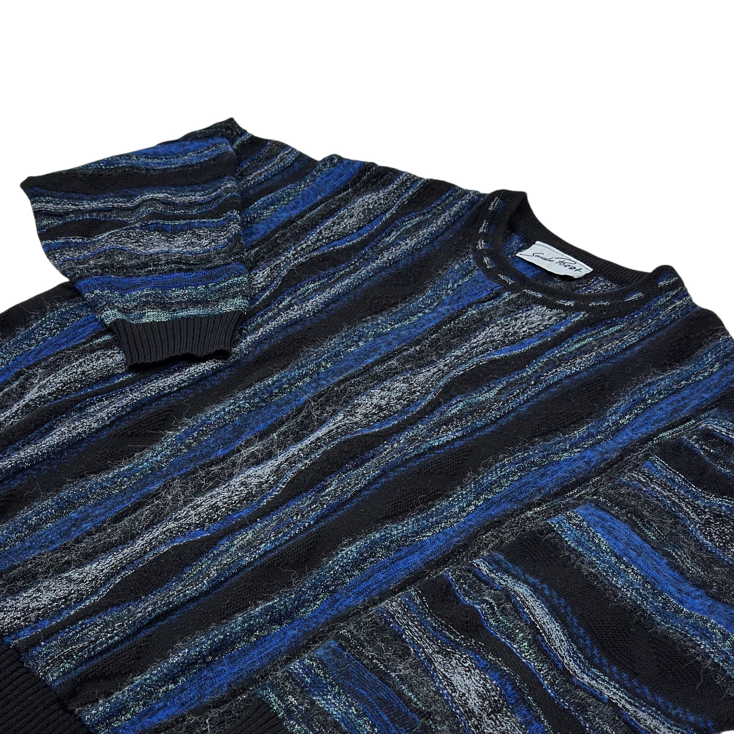 Pulover Sandro Pozzi Coogi Style Vintage 45% Lână - L