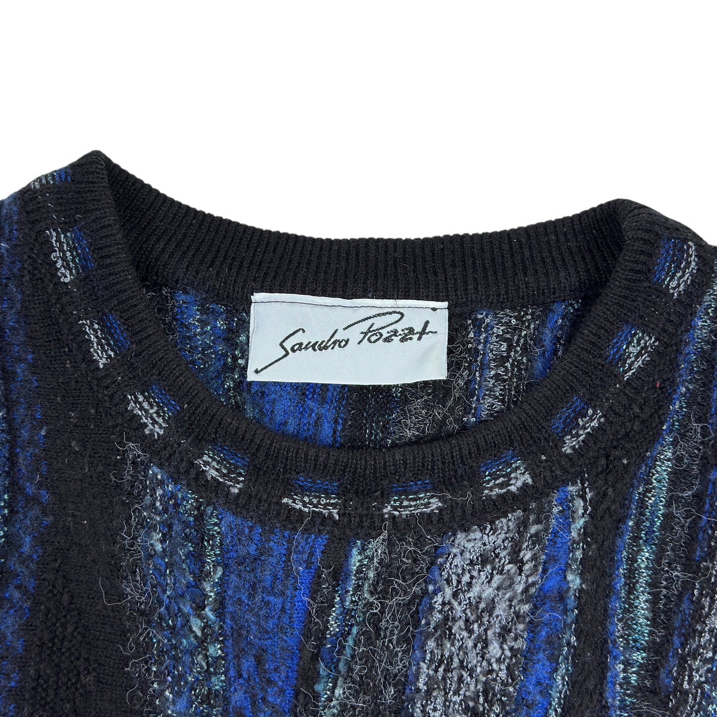 Pulover Sandro Pozzi Coogi Style Vintage 45% Lână - L
