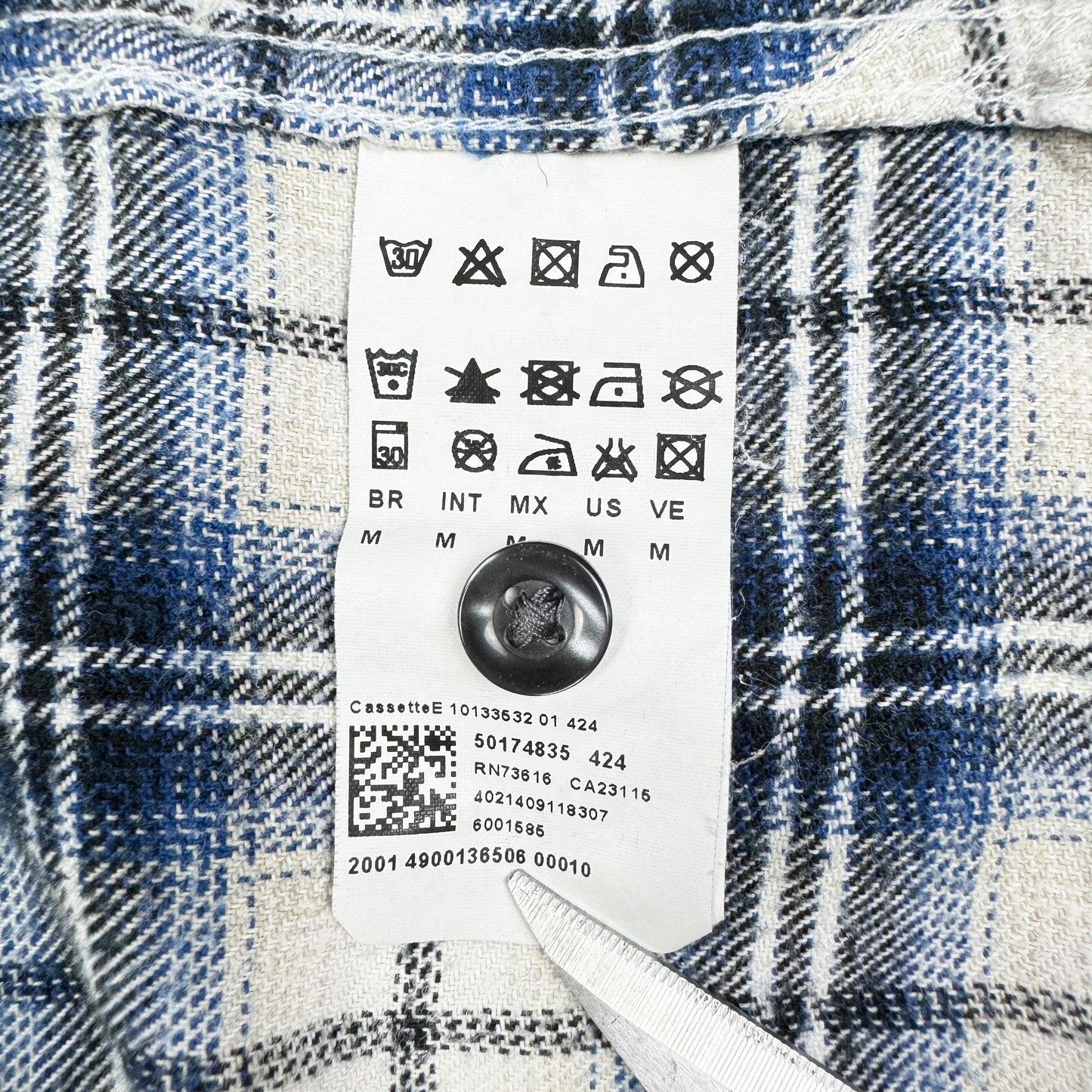 Cămașă Flannel Hugo Boss - M