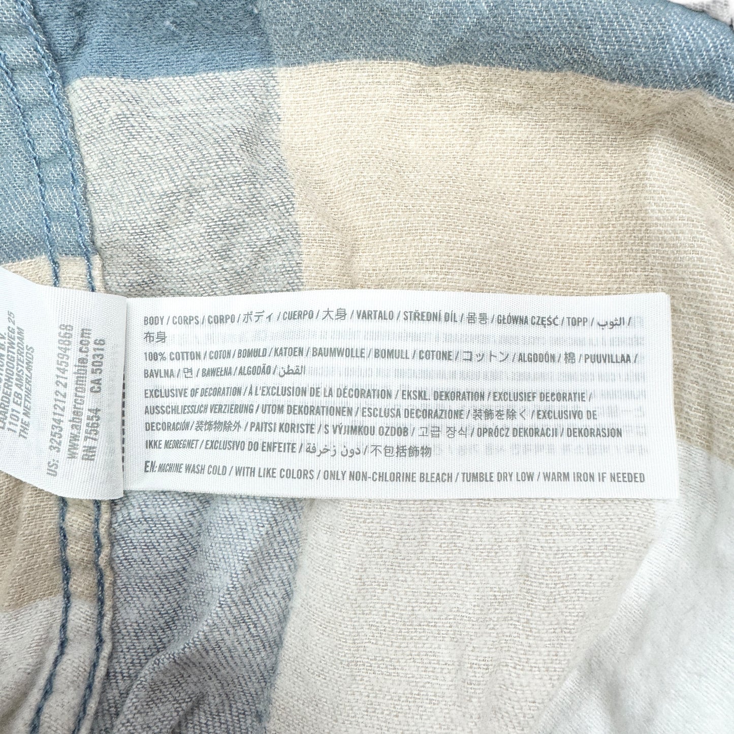 Cămașă Flannel Hollister - L