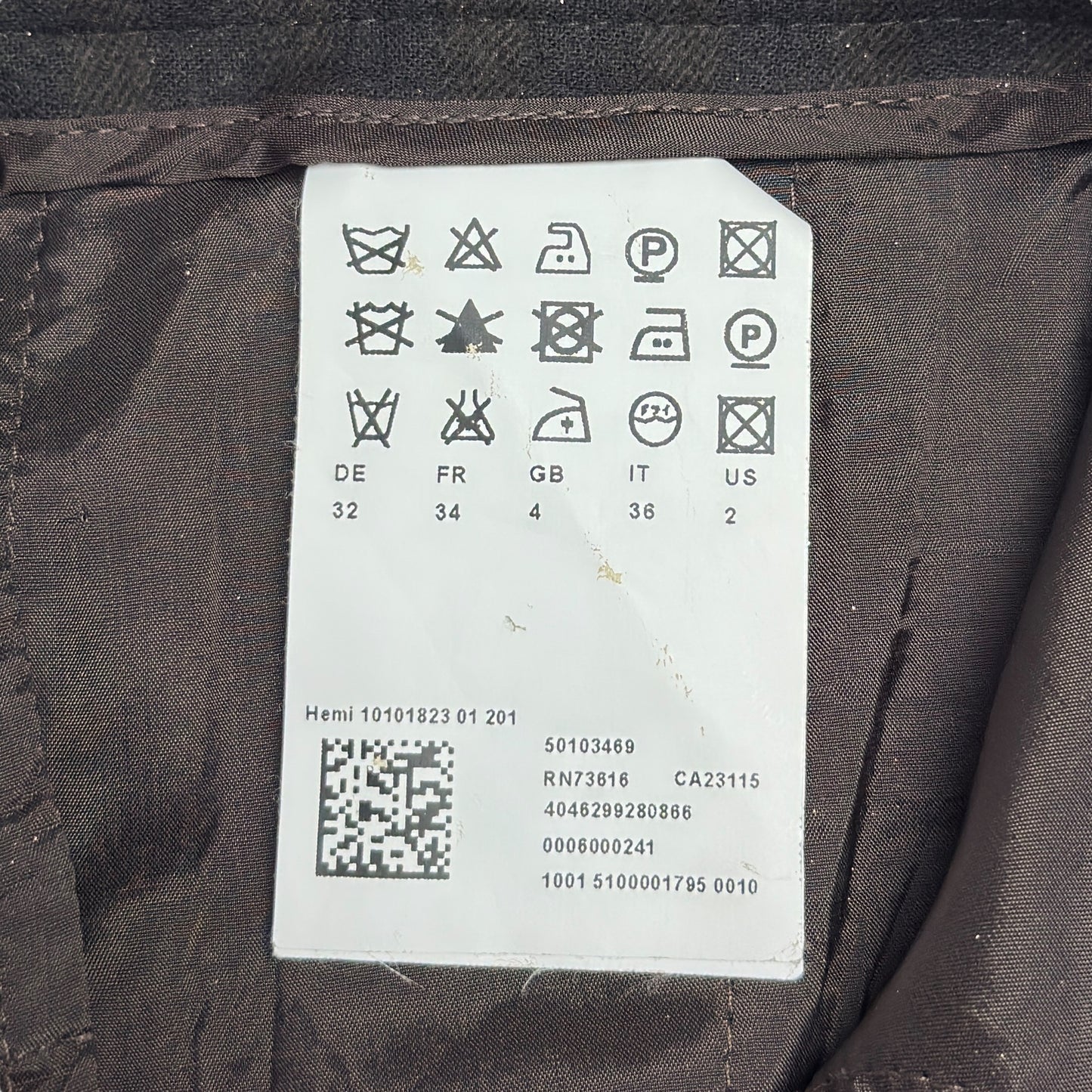 Pantaloni Hugo Boss Femei 97% Lână - W32/L32