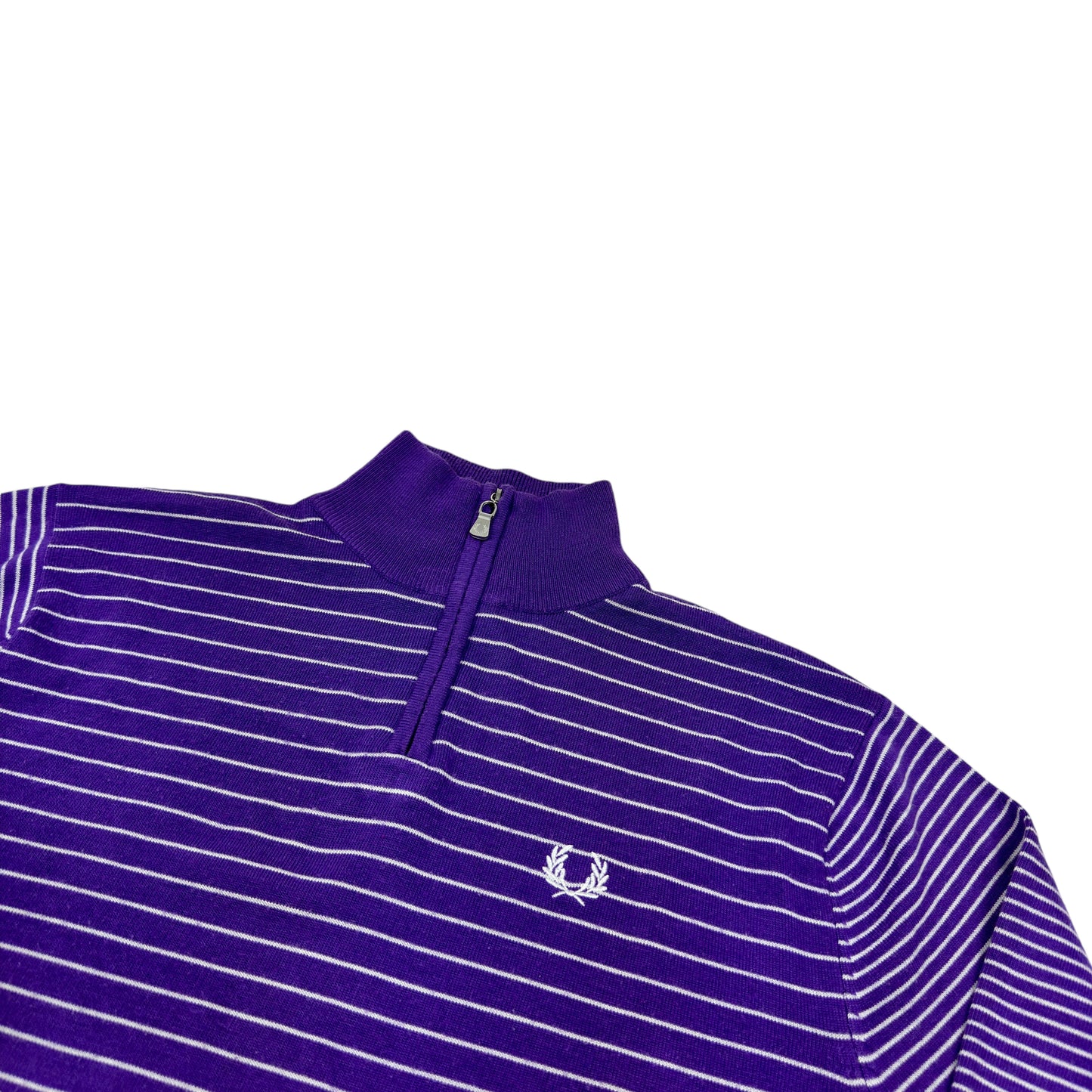 Pulover Fred Perry Vintage 80% Lână - M