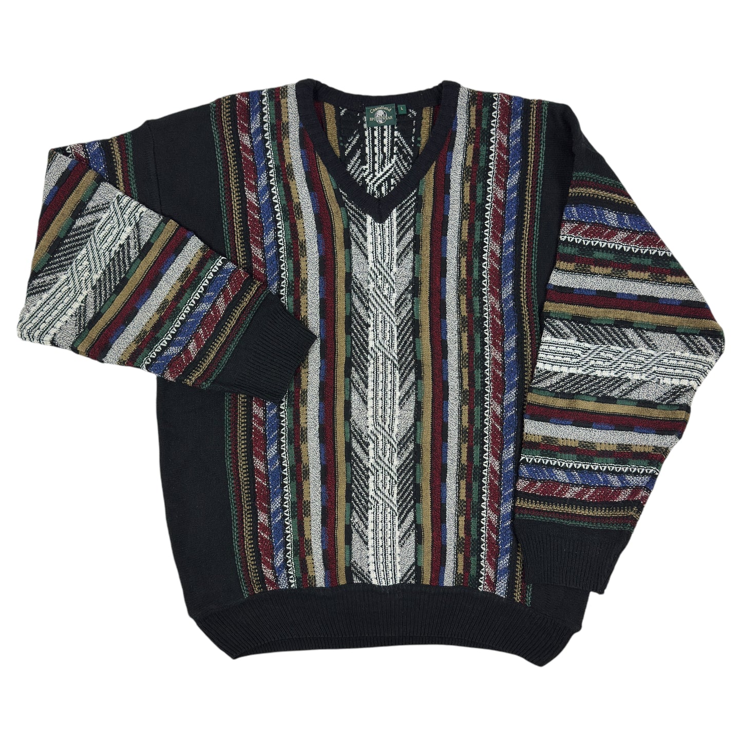 Pulover Casualland Vintage 30% Lână - L