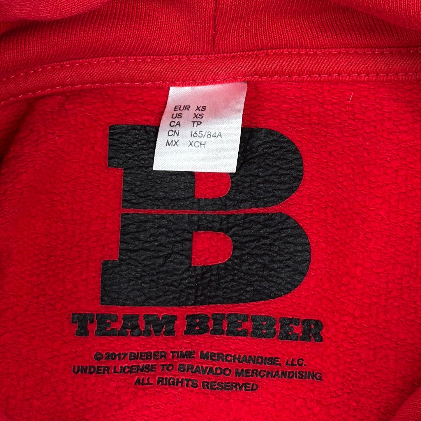 Hanorac Team Bieber Din Anul 2017 - S