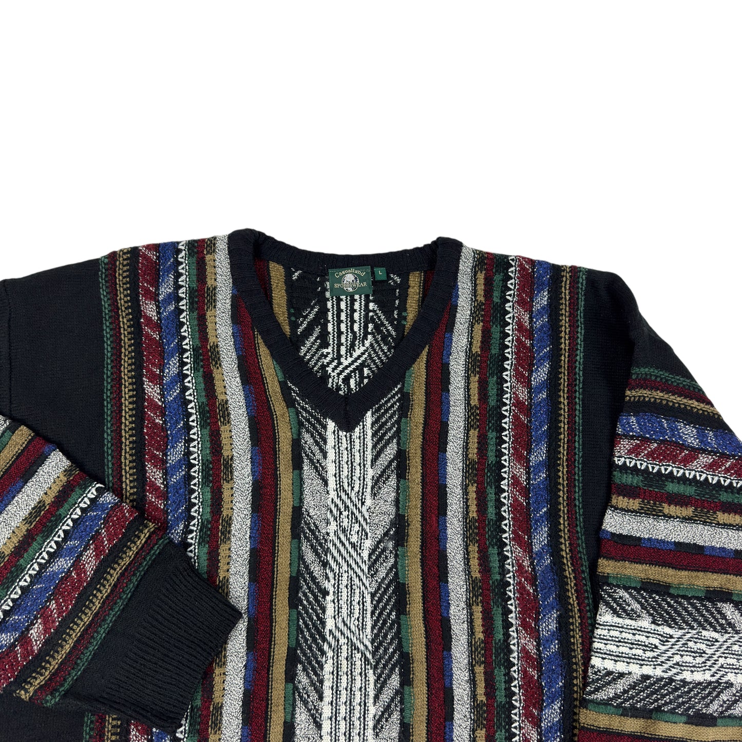 Pulover Casualland Vintage 30% Lână - L