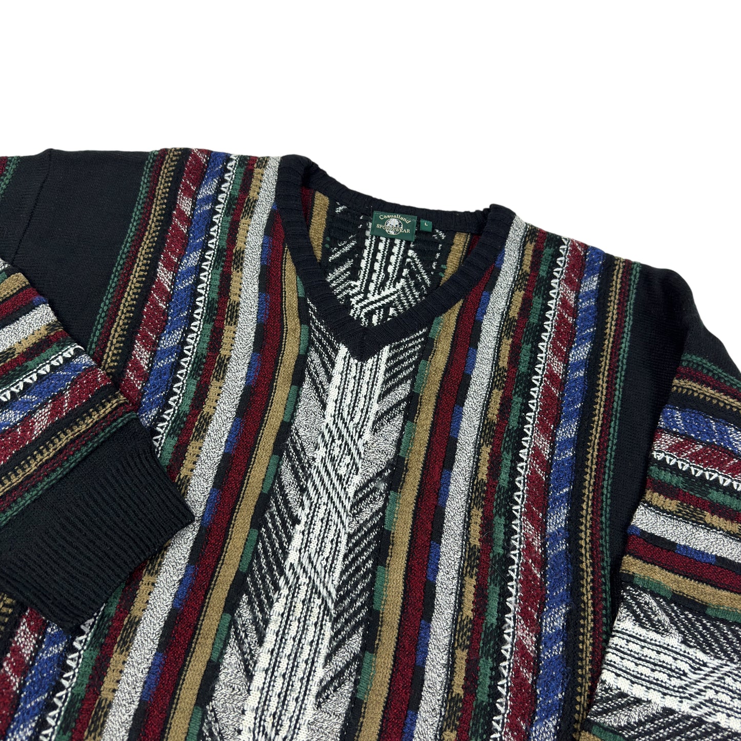 Pulover Casualland Vintage 30% Lână - L