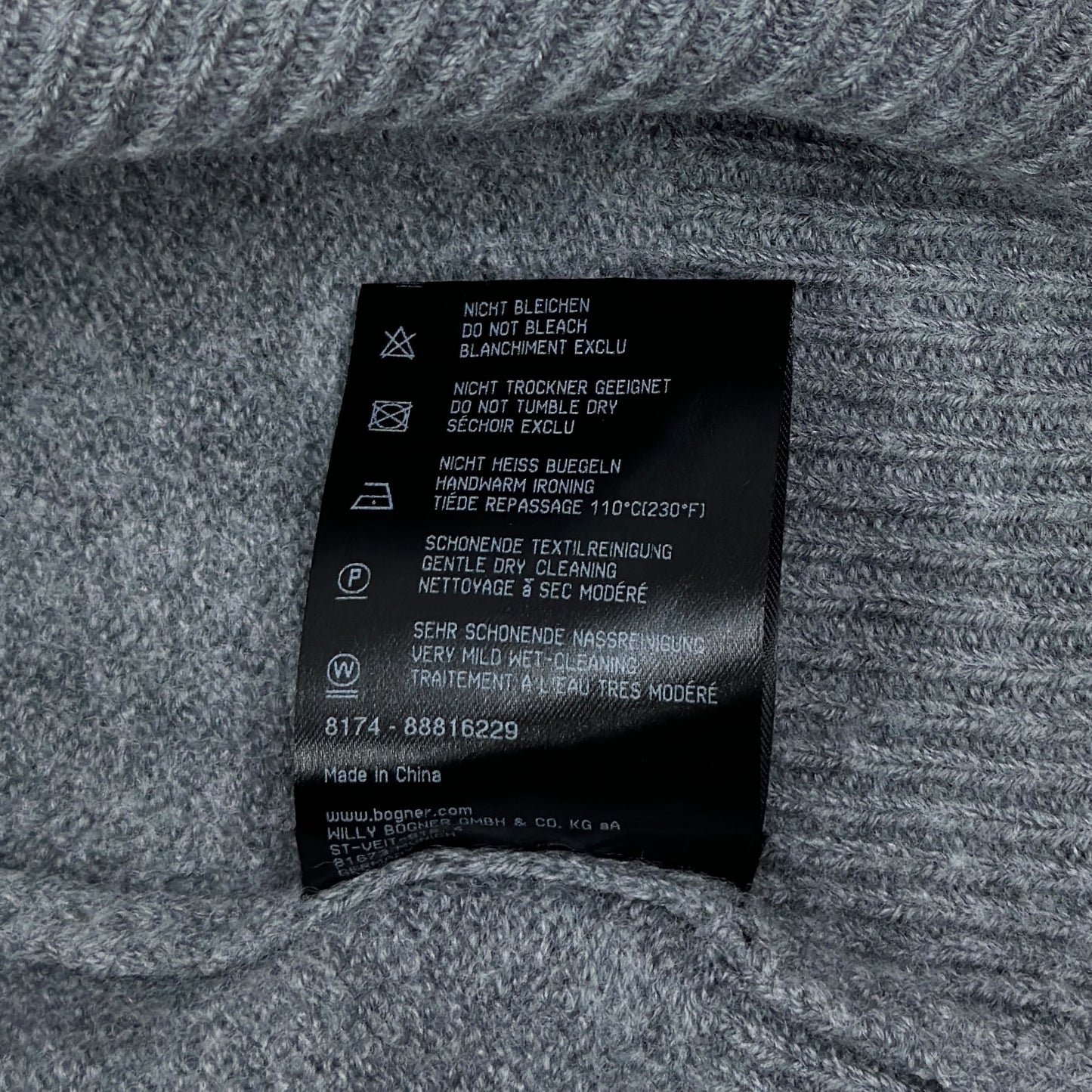 Pulover BOGNER Femei 100% Lână - M