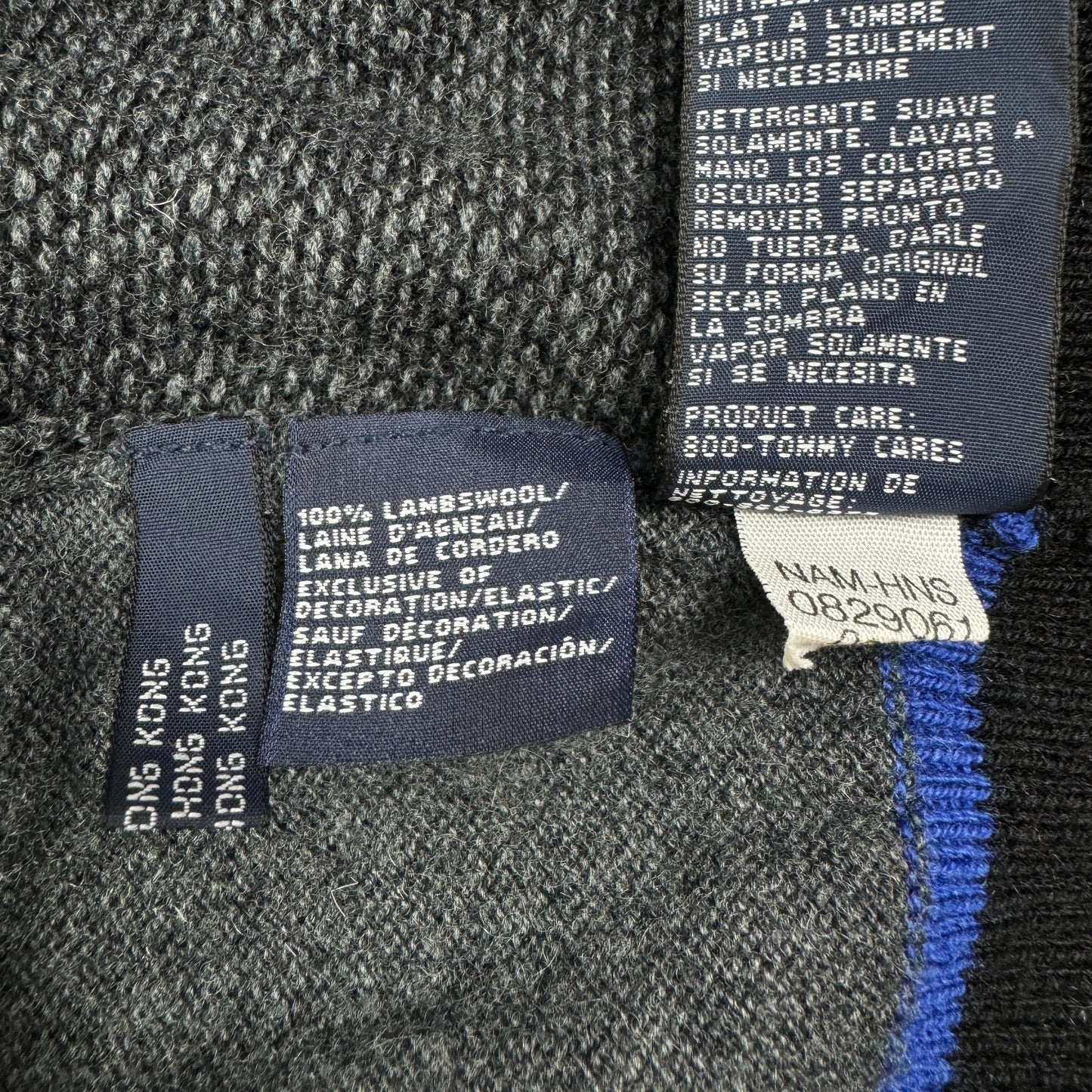 Pulover Tommy Hilfiger Vintage 100% Lână - S