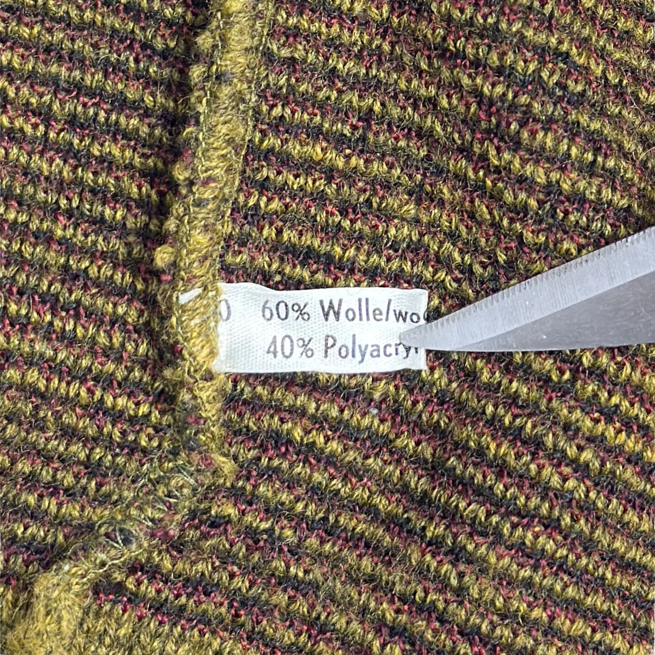 Vestă Maselli Vintage 60% Lână - M