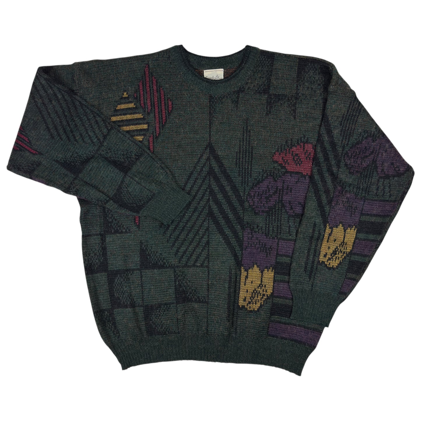 Pulover Angelo Litrico Vintage 30% Lână 10% Alpaca - L