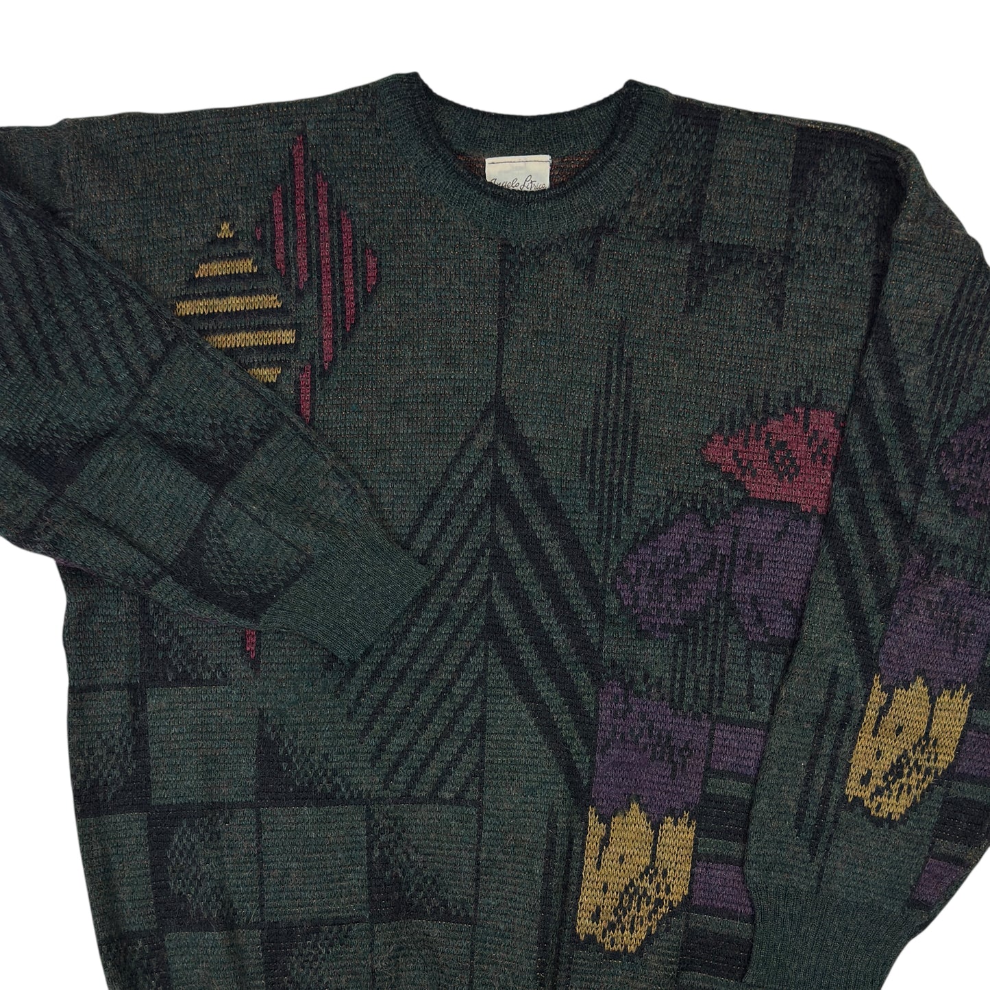 Pulover Angelo Litrico Vintage 30% Lână 10% Alpaca - L
