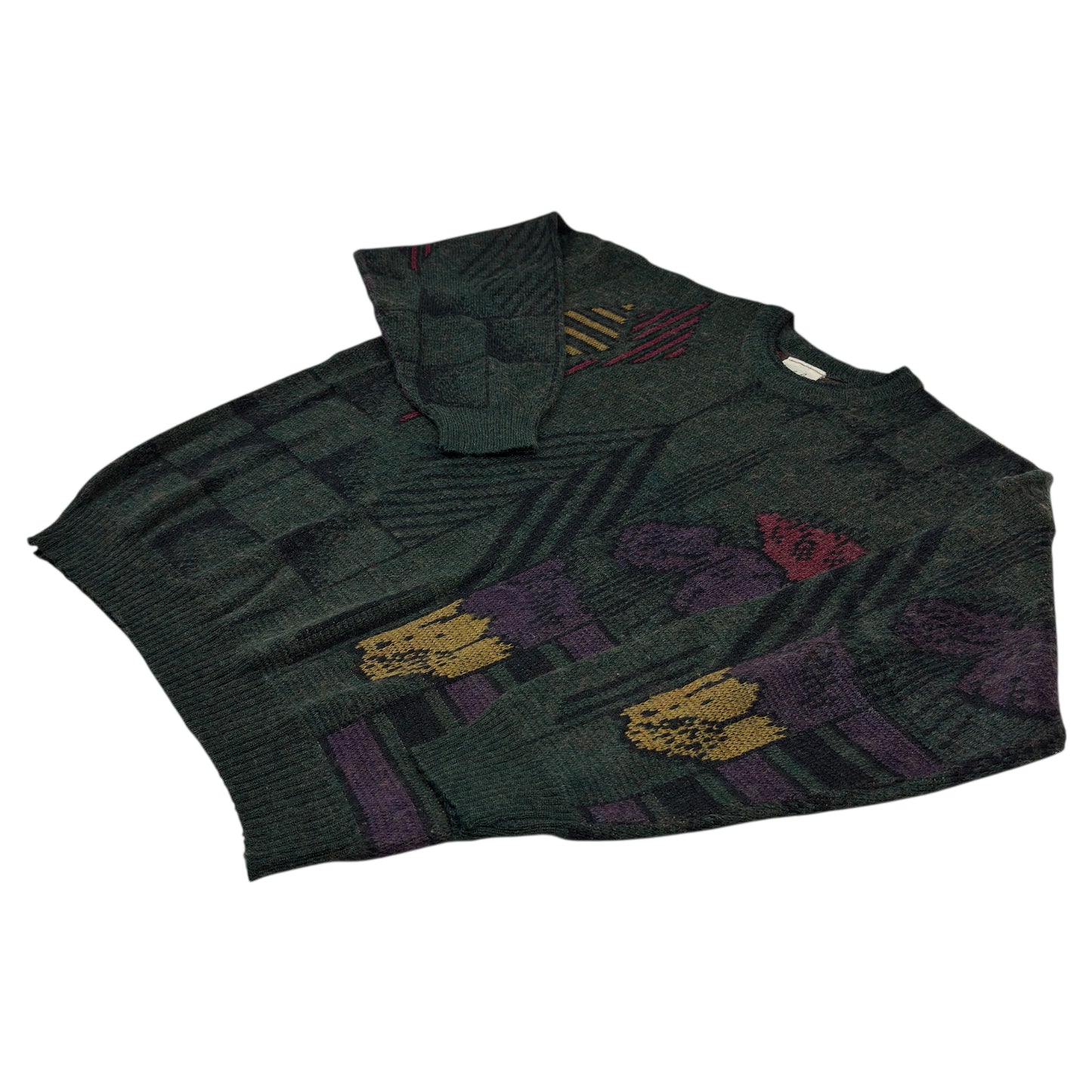 Pulover Angelo Litrico Vintage 30% Lână 10% Alpaca - L