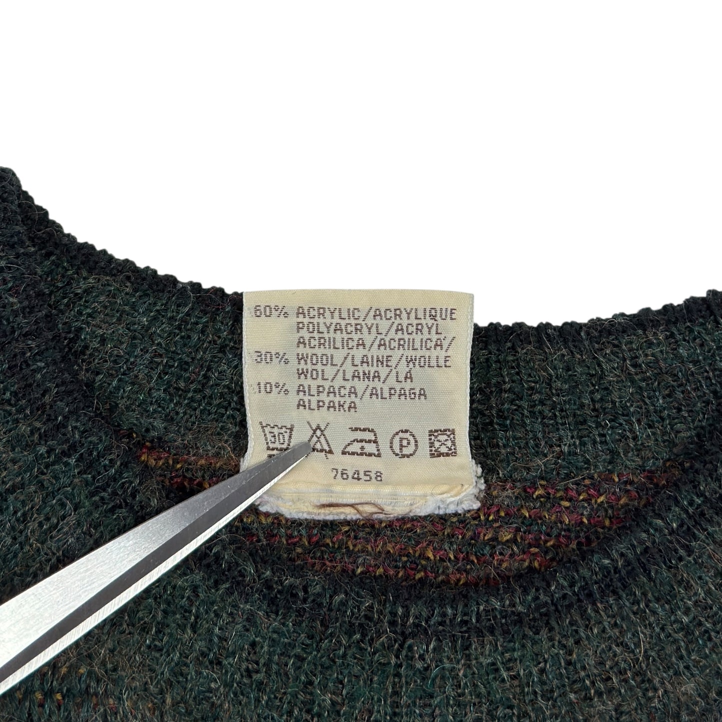 Pulover Angelo Litrico Vintage 30% Lână 10% Alpaca - L