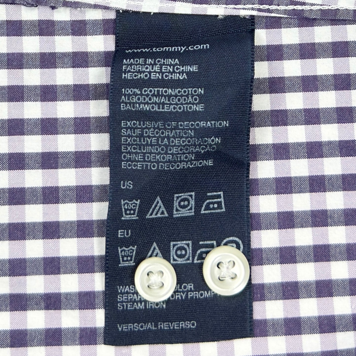 Cămașă Tommy Hilfiger Vintage - M
