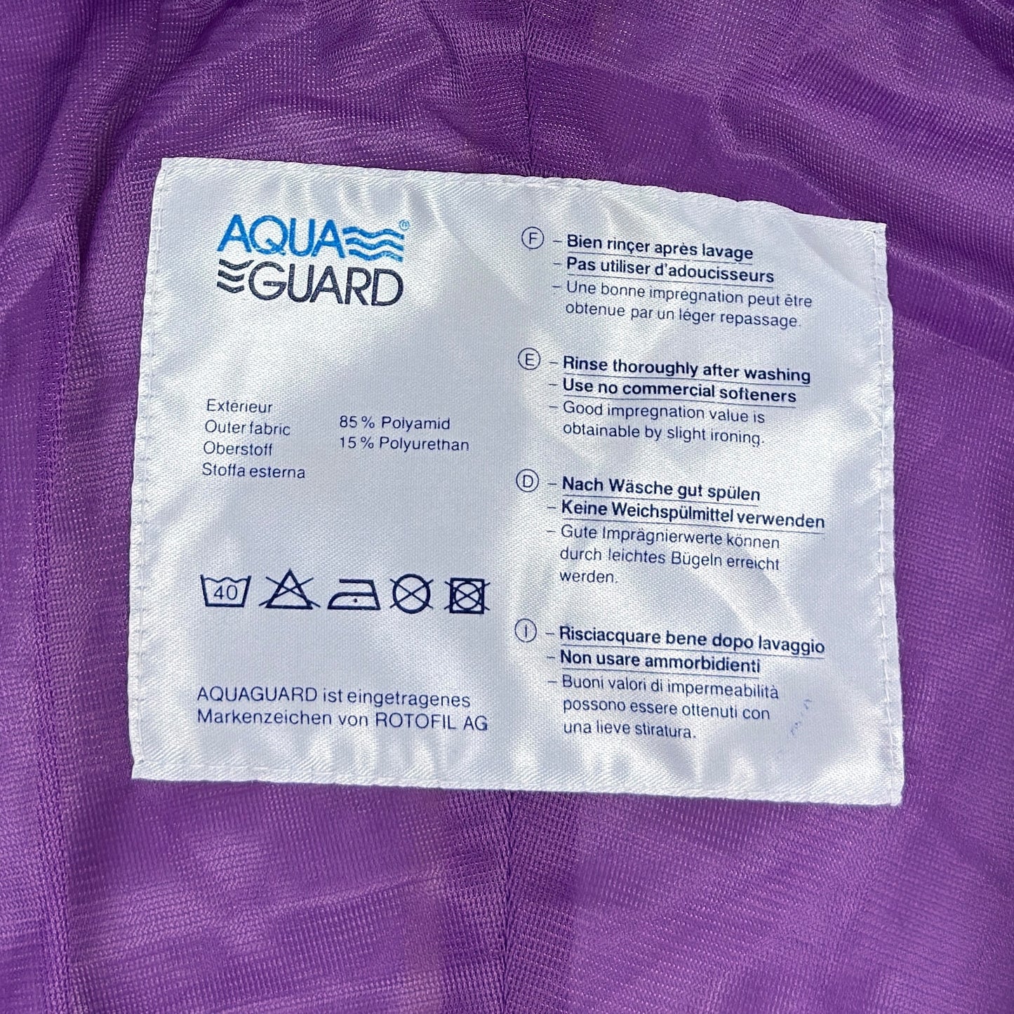 Jachetă AquaGuard Vintage - XL