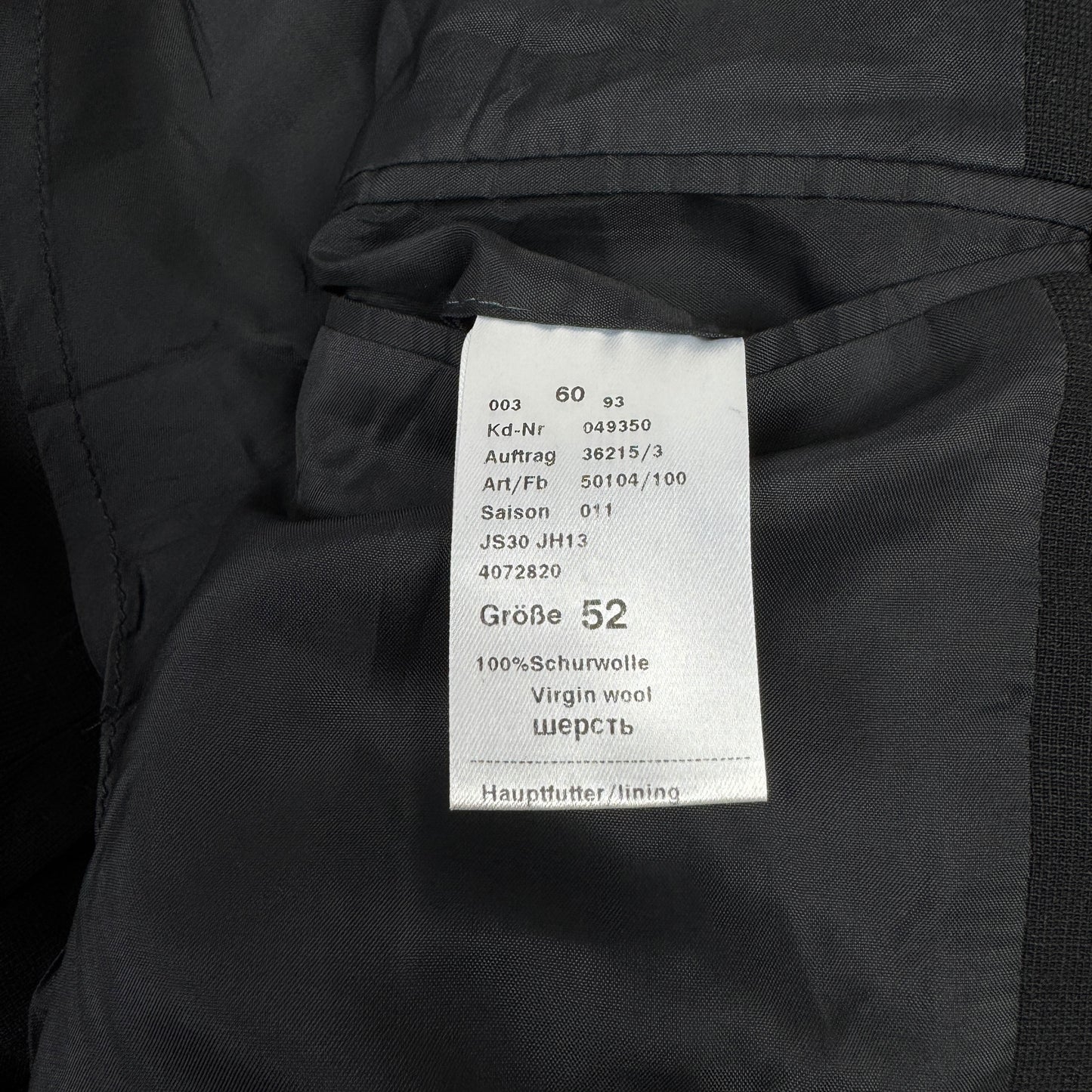 Costum JOOP 100% Lână - XL