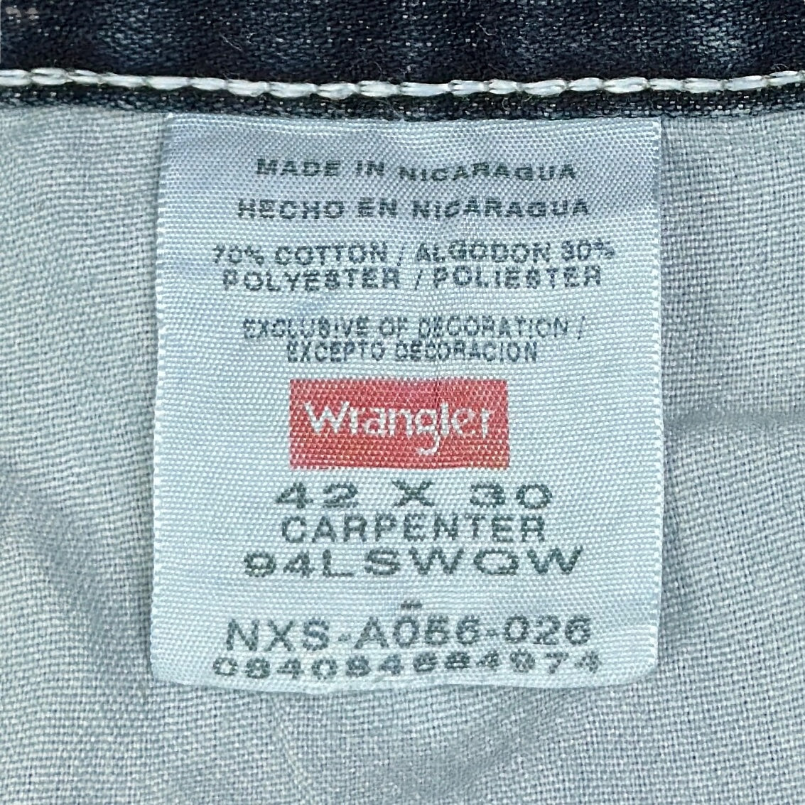 Blugi Wrangler - W42/L30