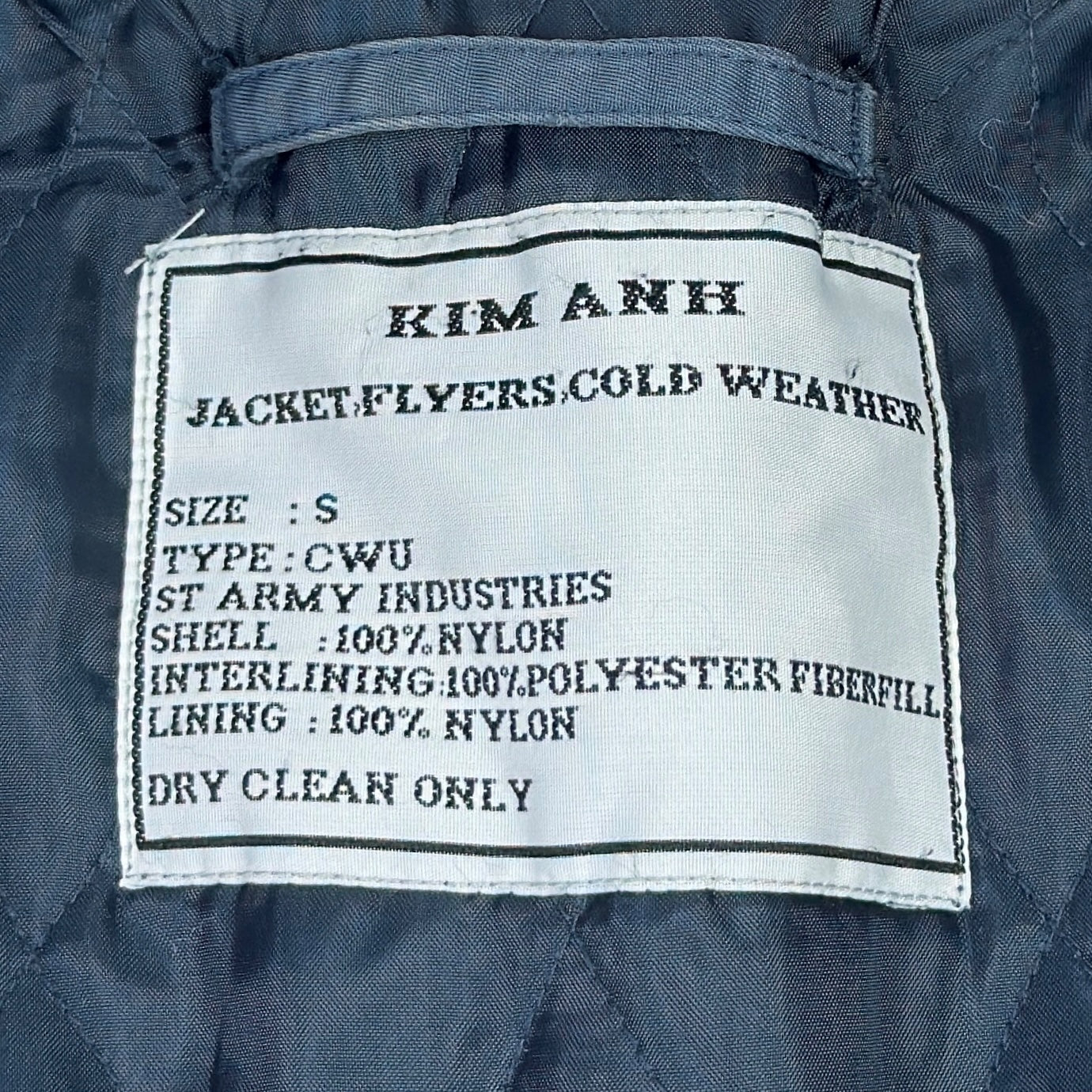 Jachetă CWU Kim Anh Army Vintage - M