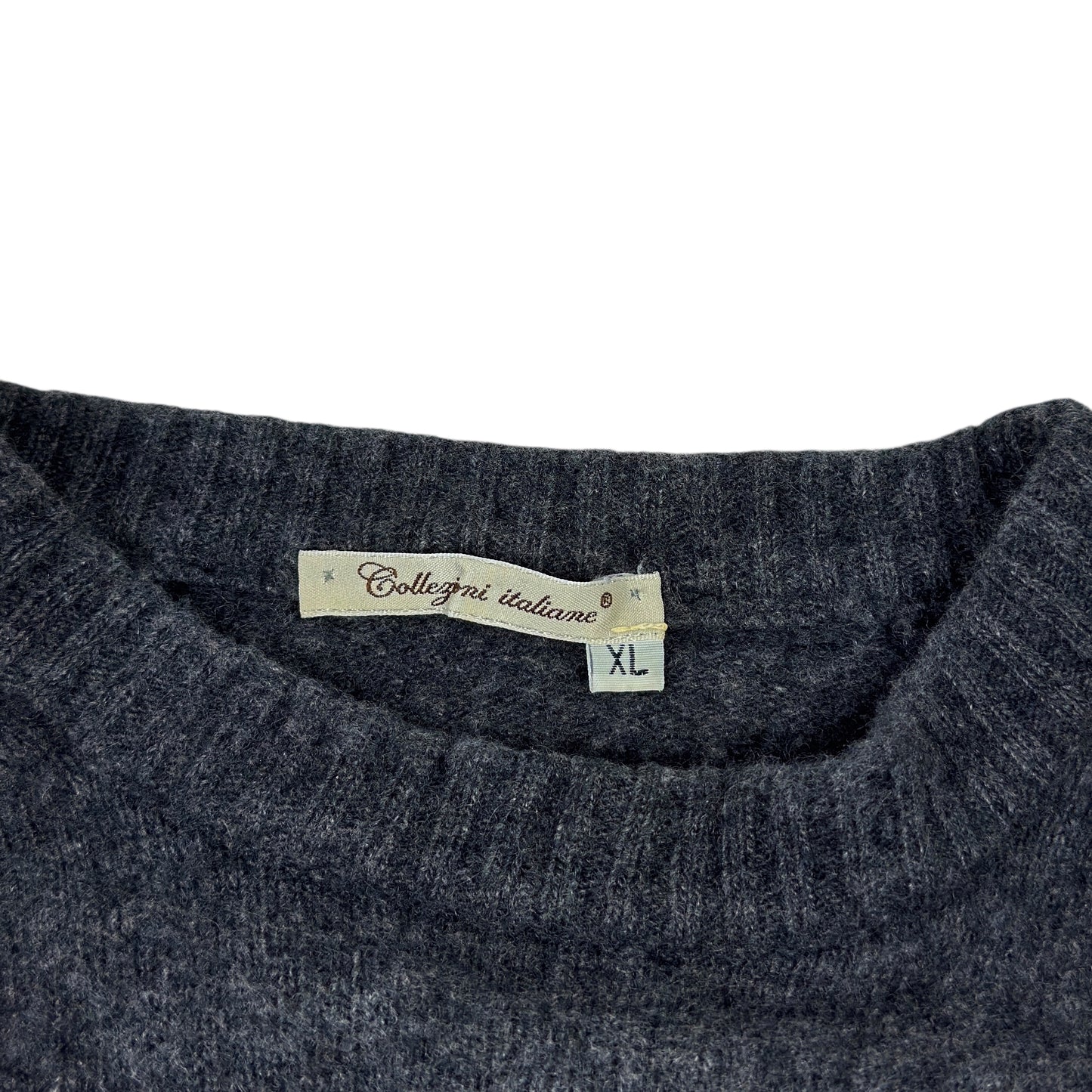 Pulover Collezioni Italiane Vintage 100% Caşmir Femei - L