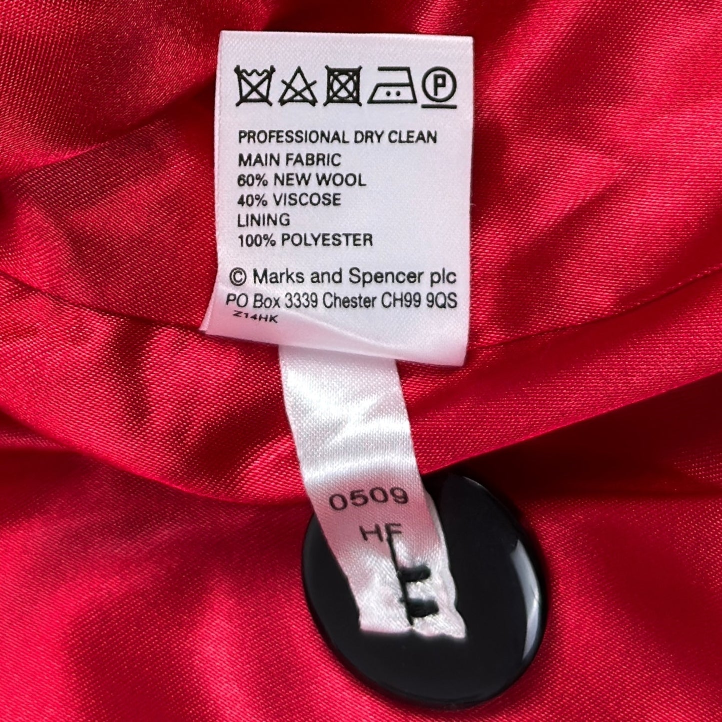 Palton Marks&Spencer Femei 60% Lână - L