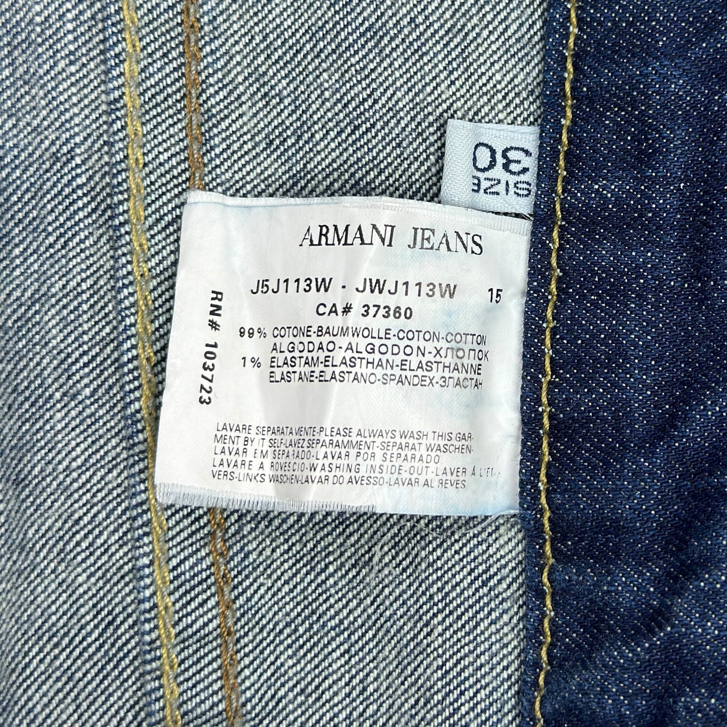 Blugi Armani Vintage - W32/L30
