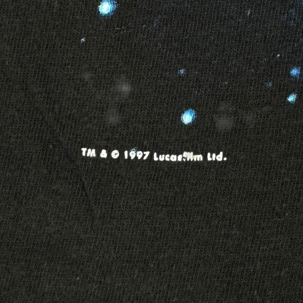 Tricou Star Wars Single Stitch Vintage Din Anul 1997 - L