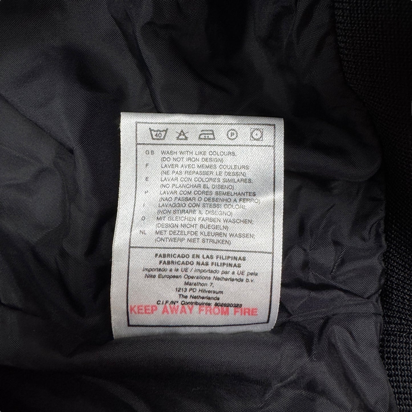 Bluză Groasă Căptușită Nike Vintage - L