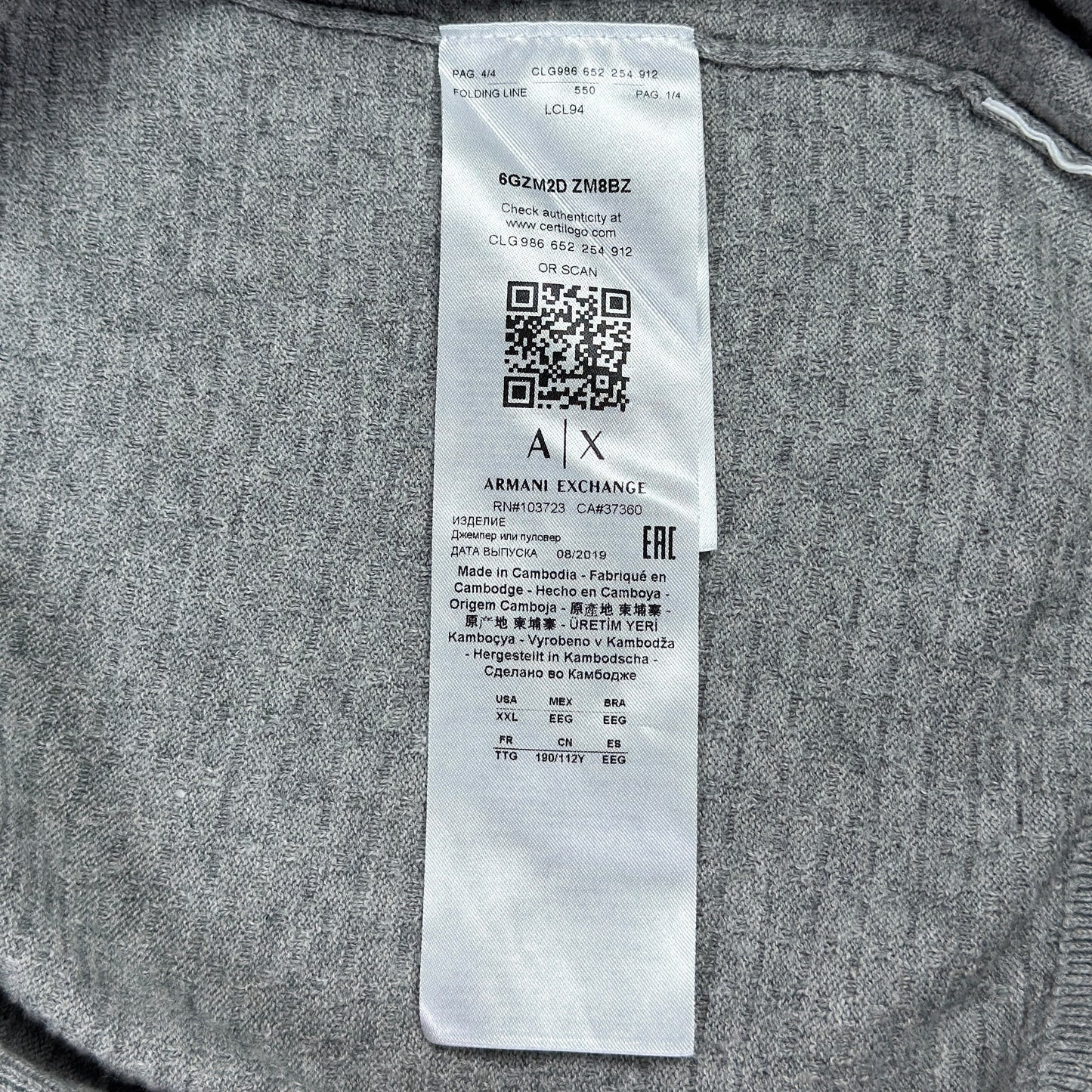 Pulover Armani - XL