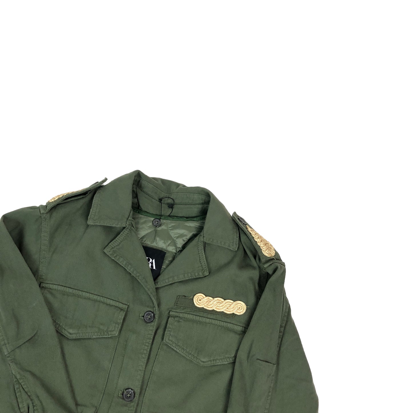 Jachetă Parka Military 2în1 Zara Femei - XL