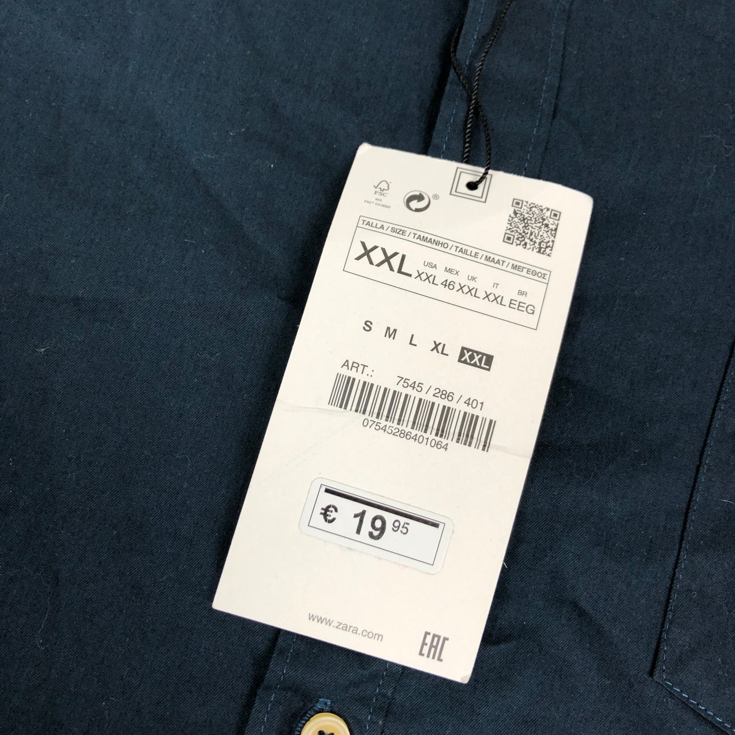 Cămașă Zara - XXL