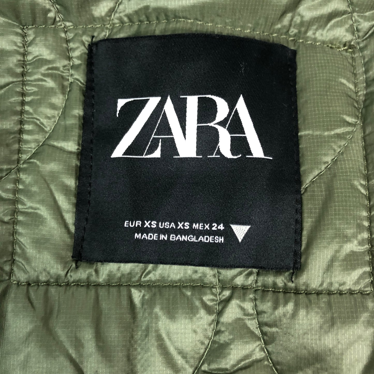 Jachetă Parka Military 2în1 Zara Femei - XL