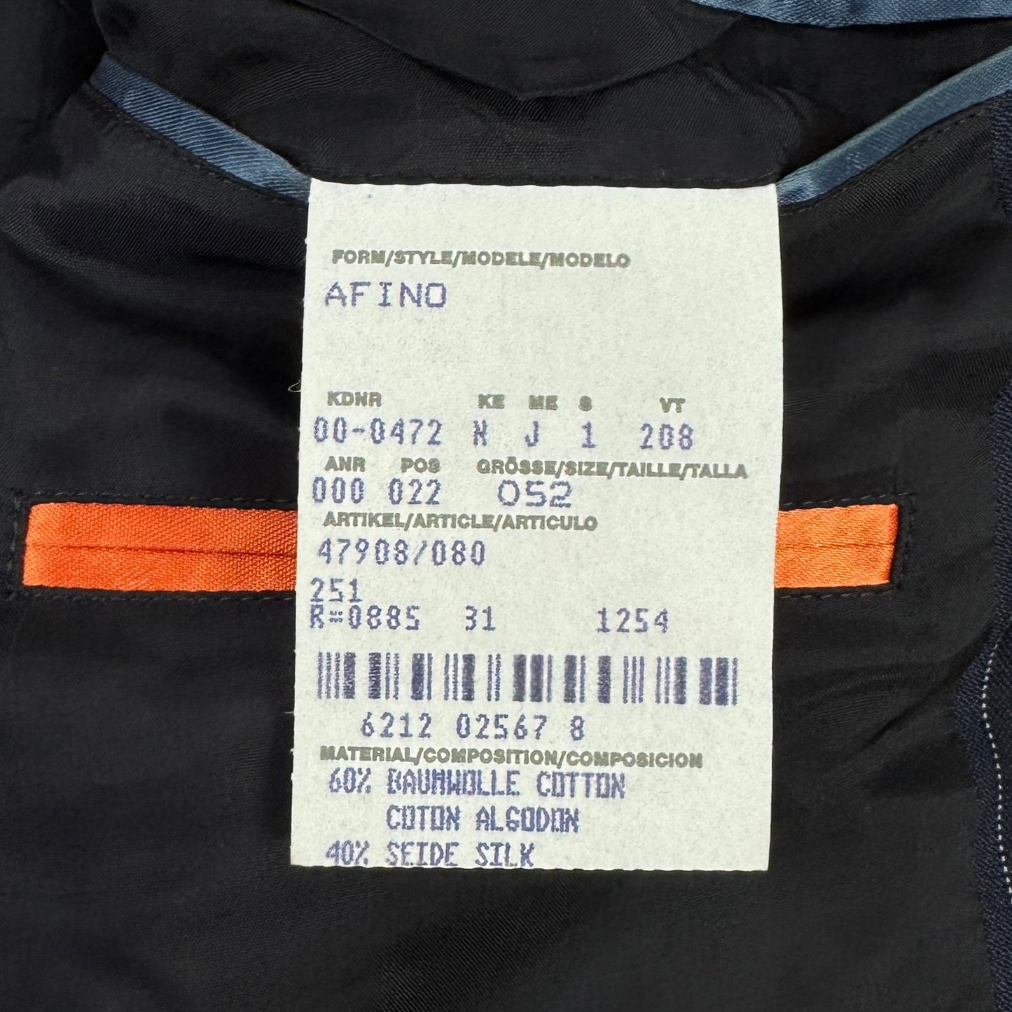 Sacou Hugo Boss 40% Mătase - L/XL