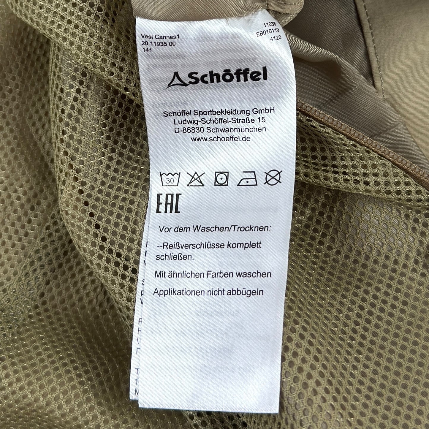 Vestă Schoffel Femei - XL