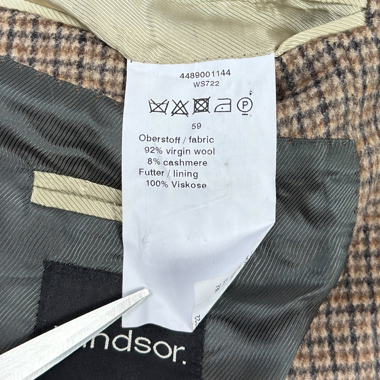 Sacou Windsor 92% Lână 8% Caşmir - M/L