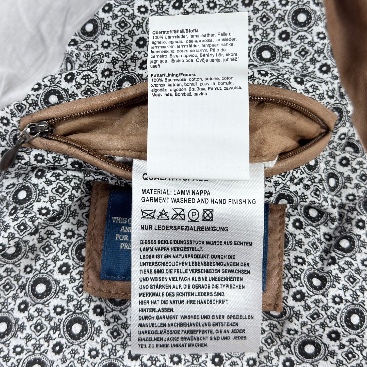 Jachetă Milestone 100% Piele - M