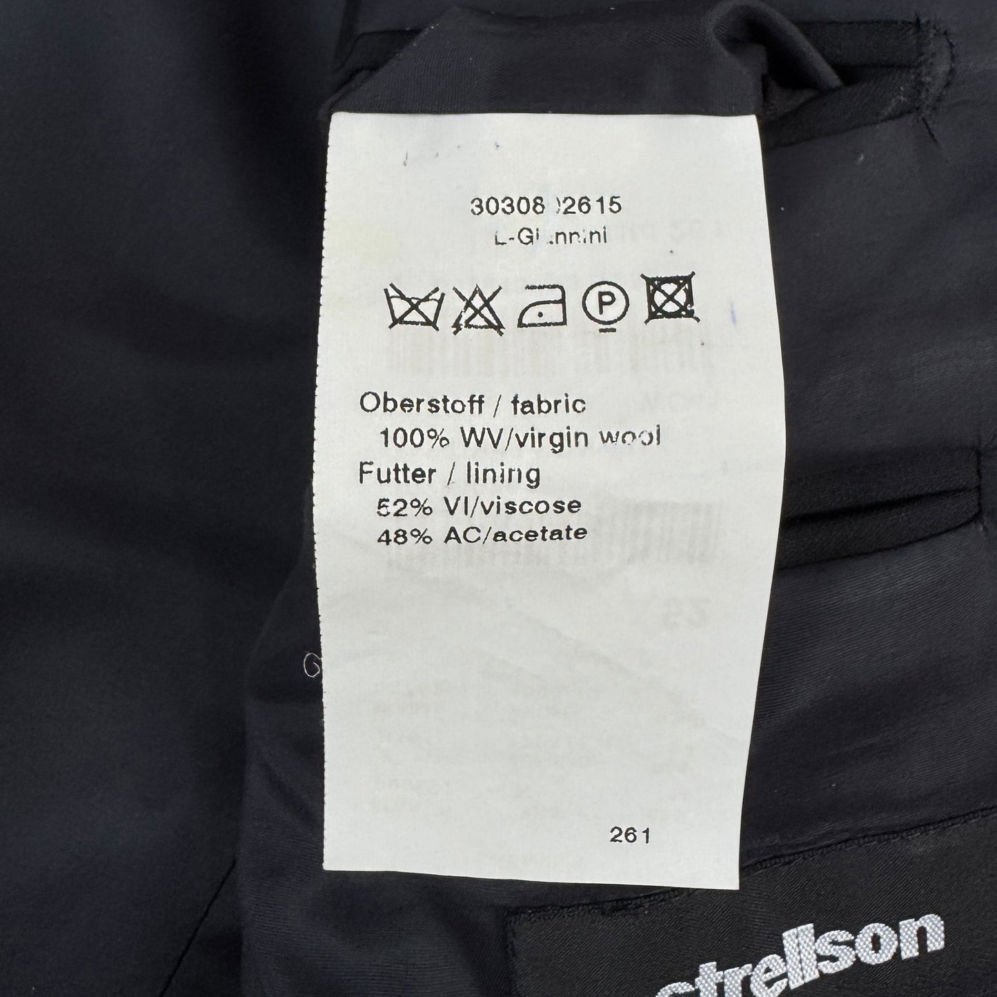 Sacou Strellson 100% Lână - L/XL