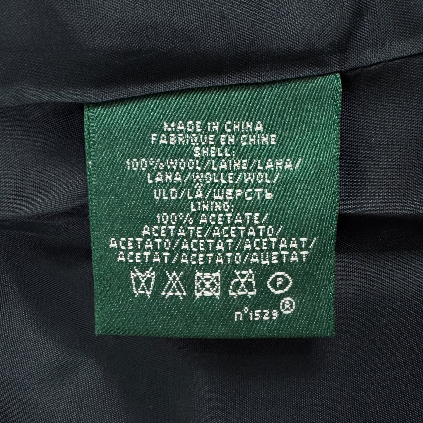 Sacou Ralph Lauren Femei 100% Lână - S