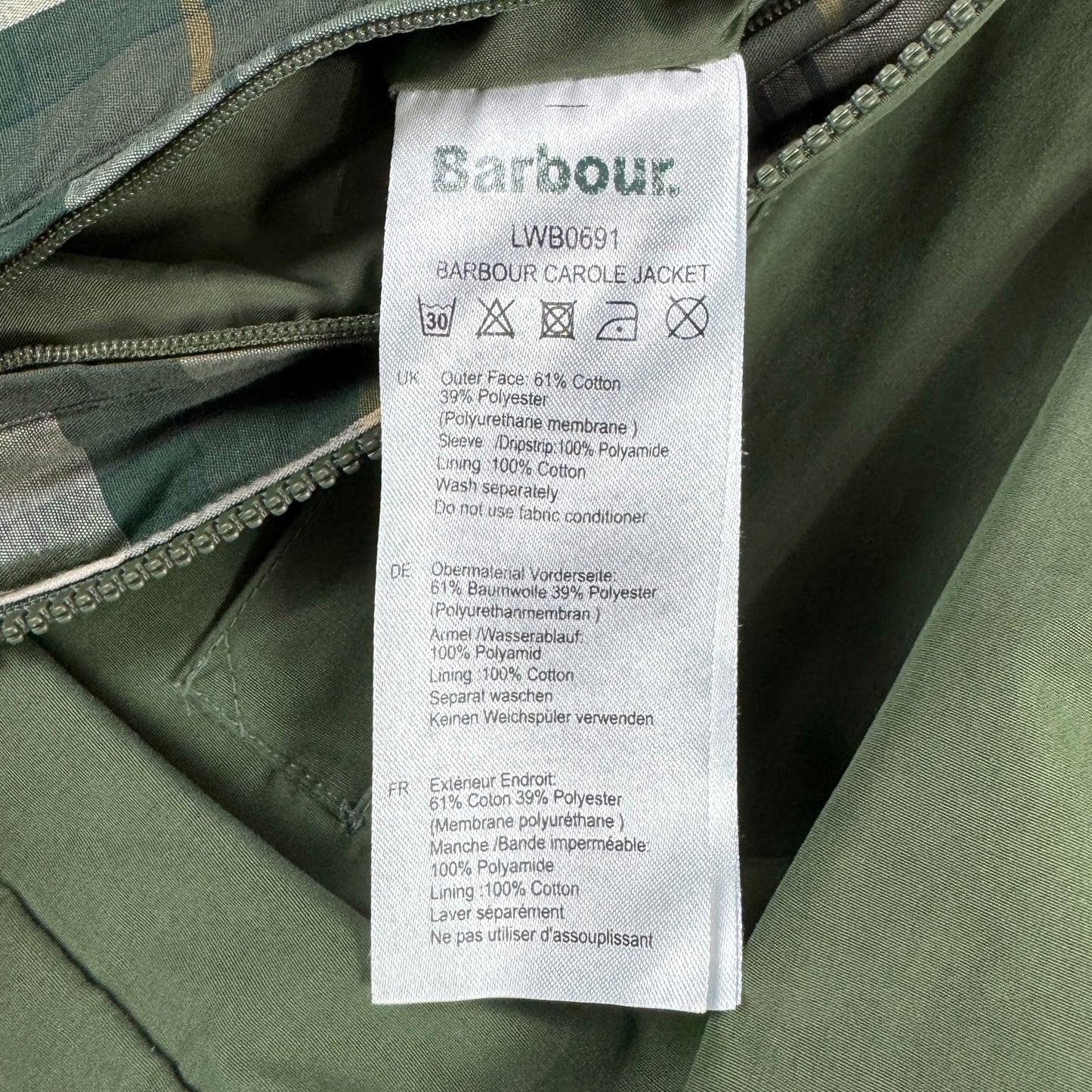 Jachetă Parka Barbour Femei - S/M