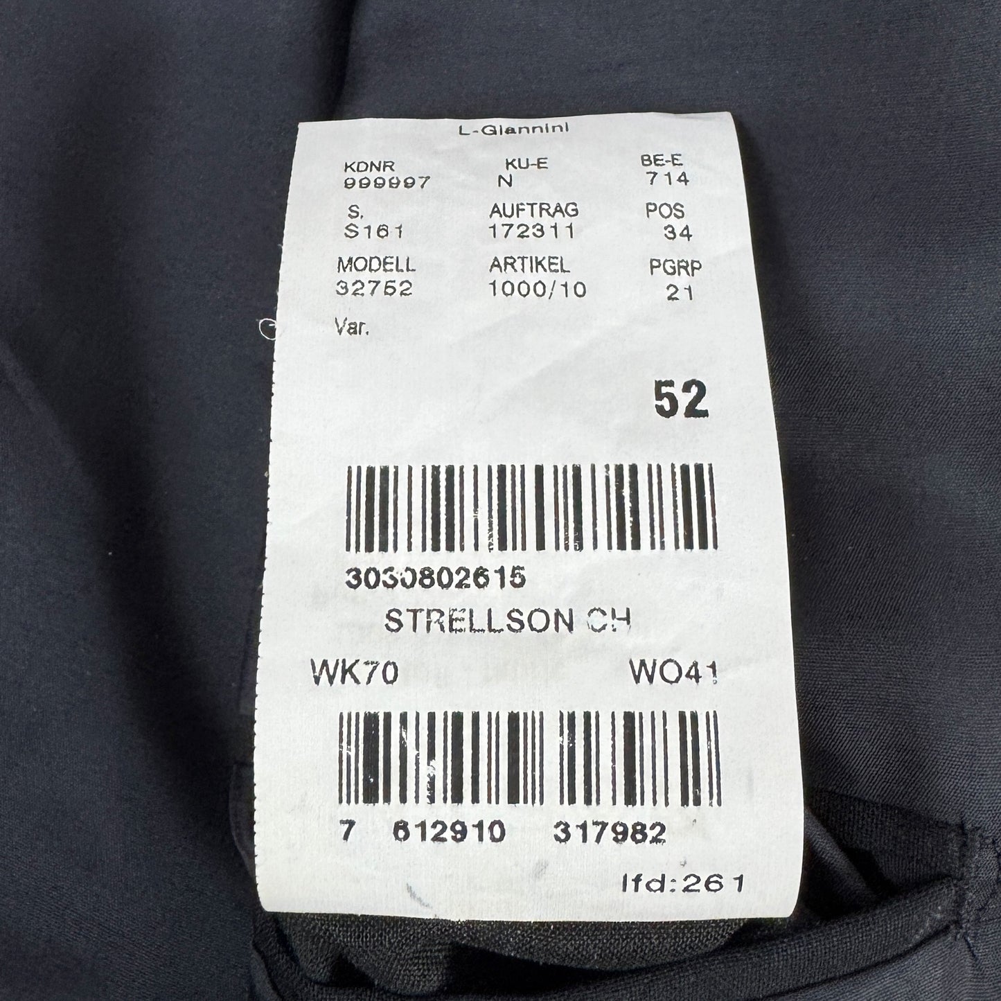 Sacou Strellson 100% Lână - L/XL