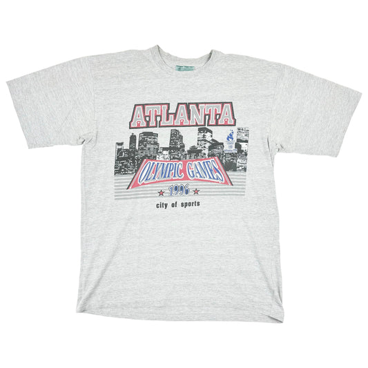 Tricou Atlanta Single Stitch Vintage Din Anul 1996 - L