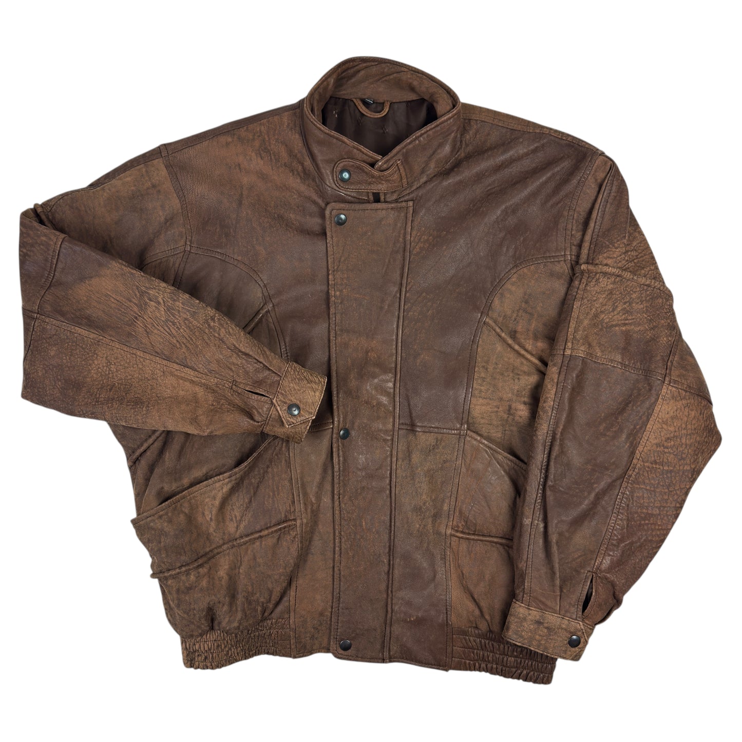 Jachetă Vintage 100% Piele - XXL