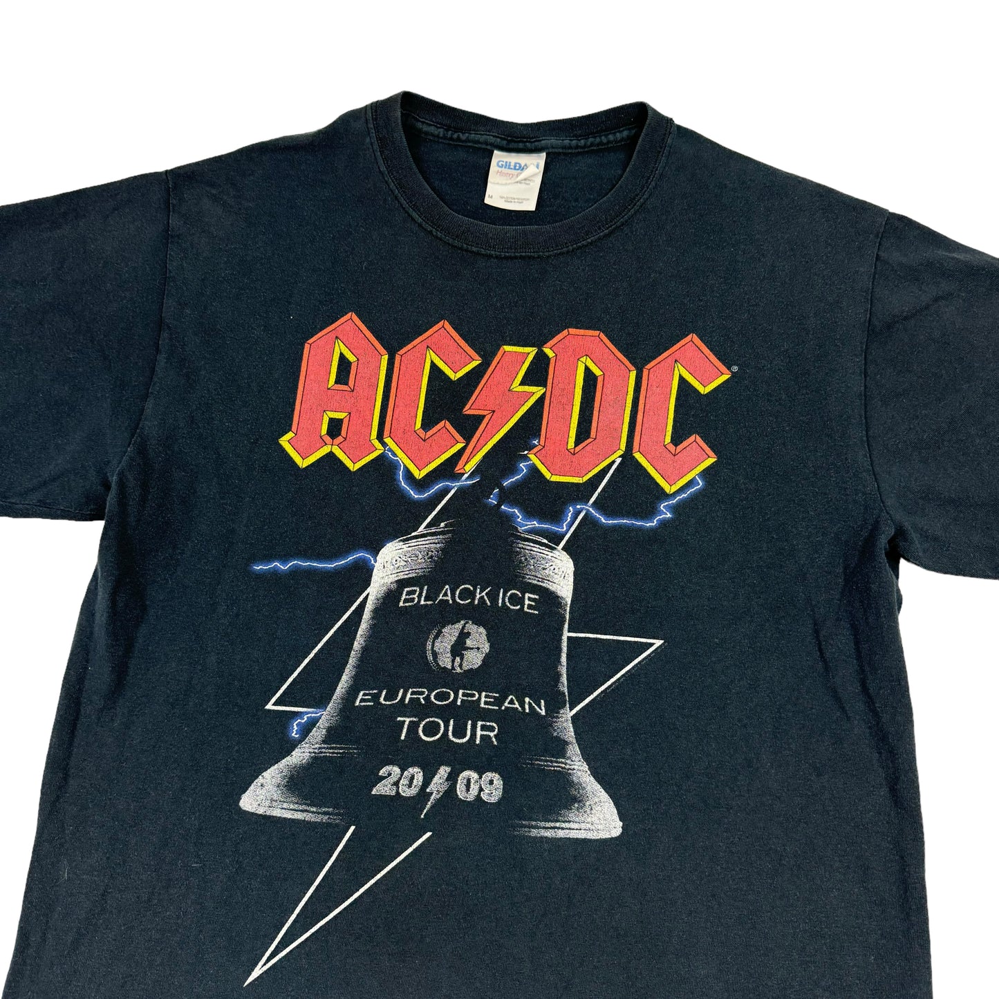Tricou AC/DC Vintage Din Anul 2009 - M